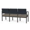 Lesro Lenox 3 Seat Tandem Seating W/ No Center Arms, 64.5 in W 24.5 in L 32 in H LS3101 - alternate 3